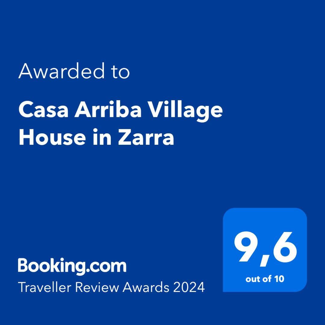 Casa Arriba Village House In Zarra Exterior photo